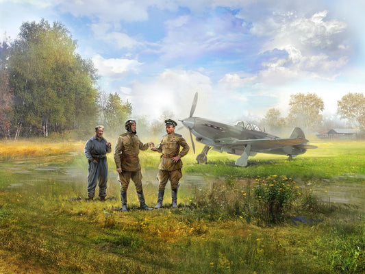 Pilots of the Soviet Air Force (1943-1945) 3 Figures ICM32117