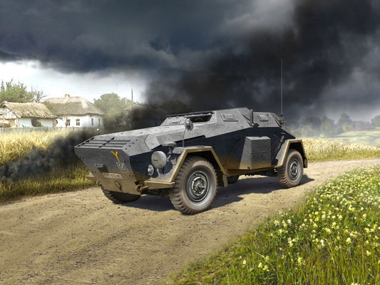 Sd.Kfz. 247 Ausf.B, German Command Armoured Vehicle ICM35110