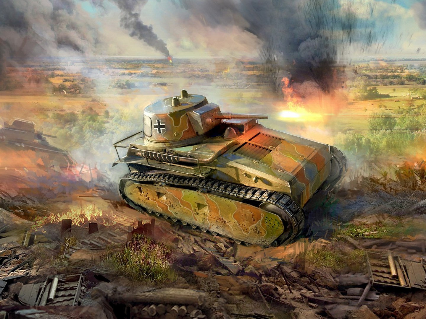 Leichttraktor Rheinmetall 1930, German Tank ICM35330