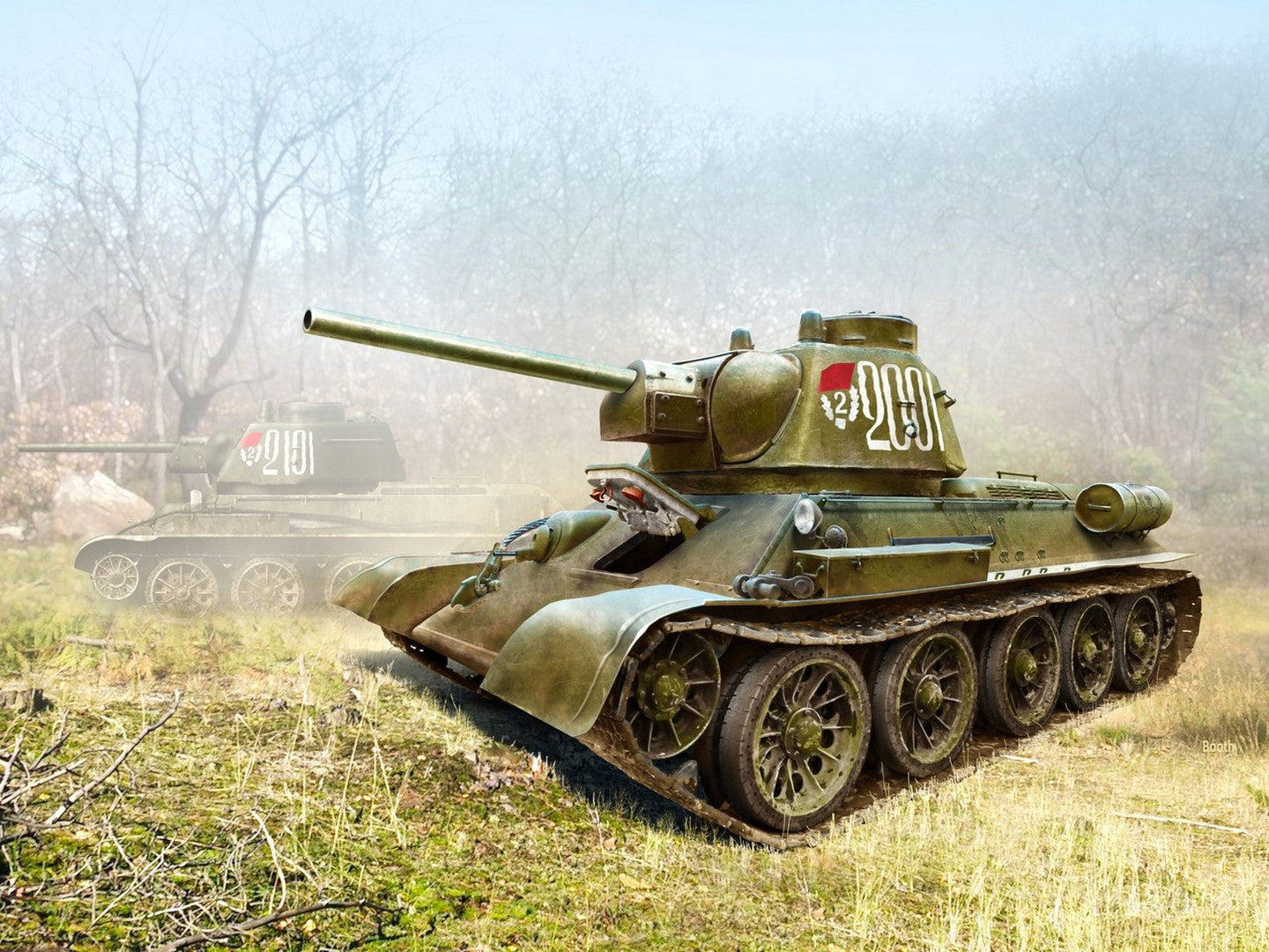 ?-34/76 (Late 1943 Production), WWII Soviet Medium Tank ICM35366