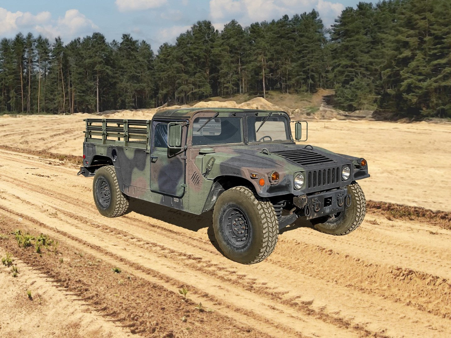 Humvee M1097A2 Cargo Carrier ICM35436