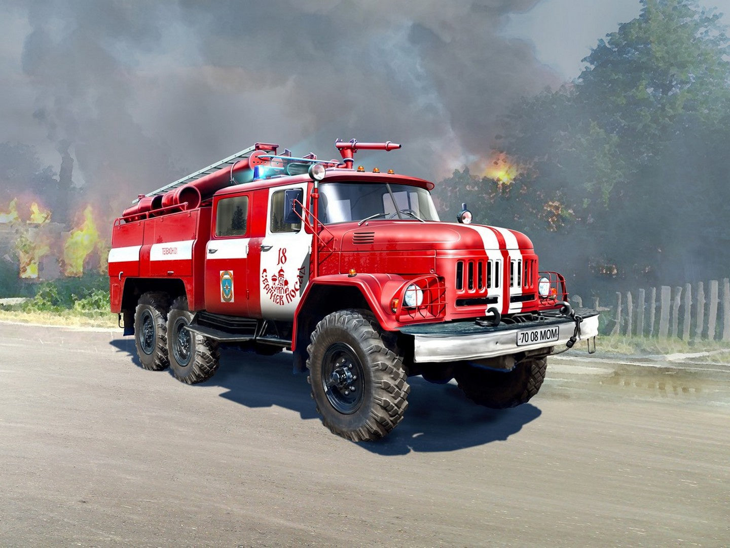 AC-40-137A, Soviet Fire Truck ICM35519