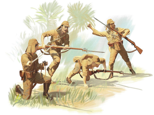 Japan Infantry (1942-1945) 4 Figures ICM35568