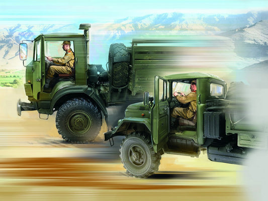 Soviet Drivers (1979-1991) with 2 Figures ICM35641