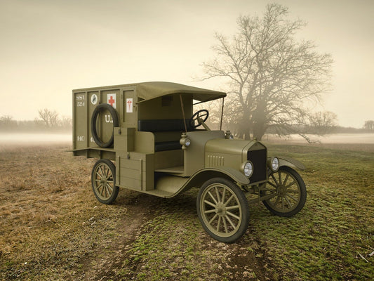 Model T 1917 Ambulance, WWI American Car   ICM35661
