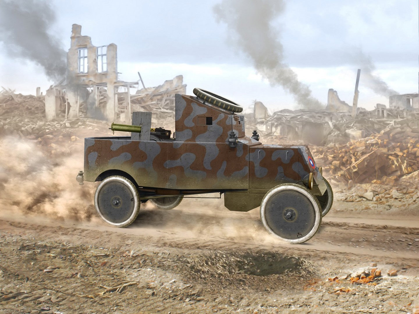Model T RNAS Armoured Car ICM35669