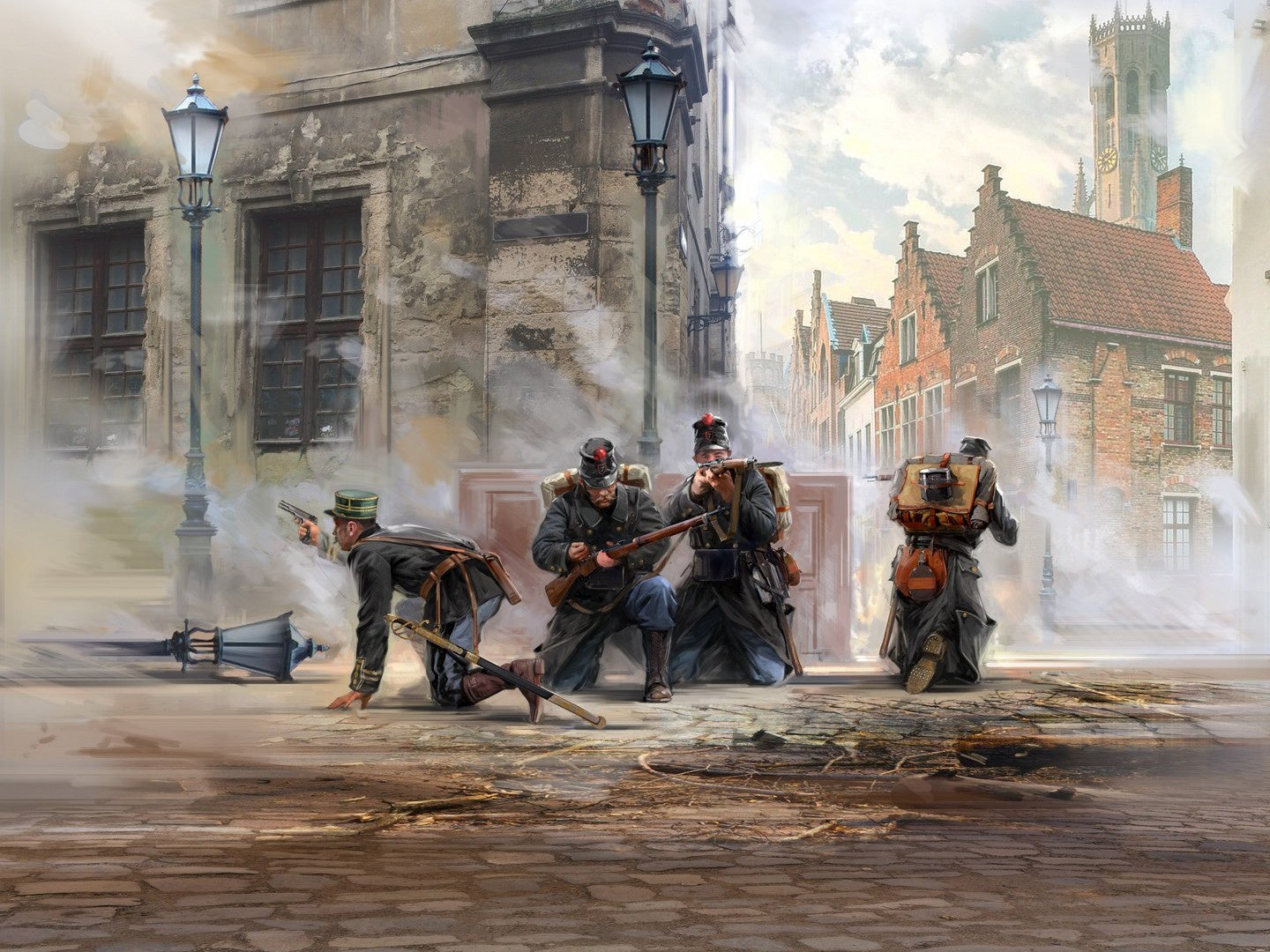 WWI Belgian Infantry ICM35680