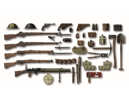 WWI British Infantry Weapon & Equipment ICM35683