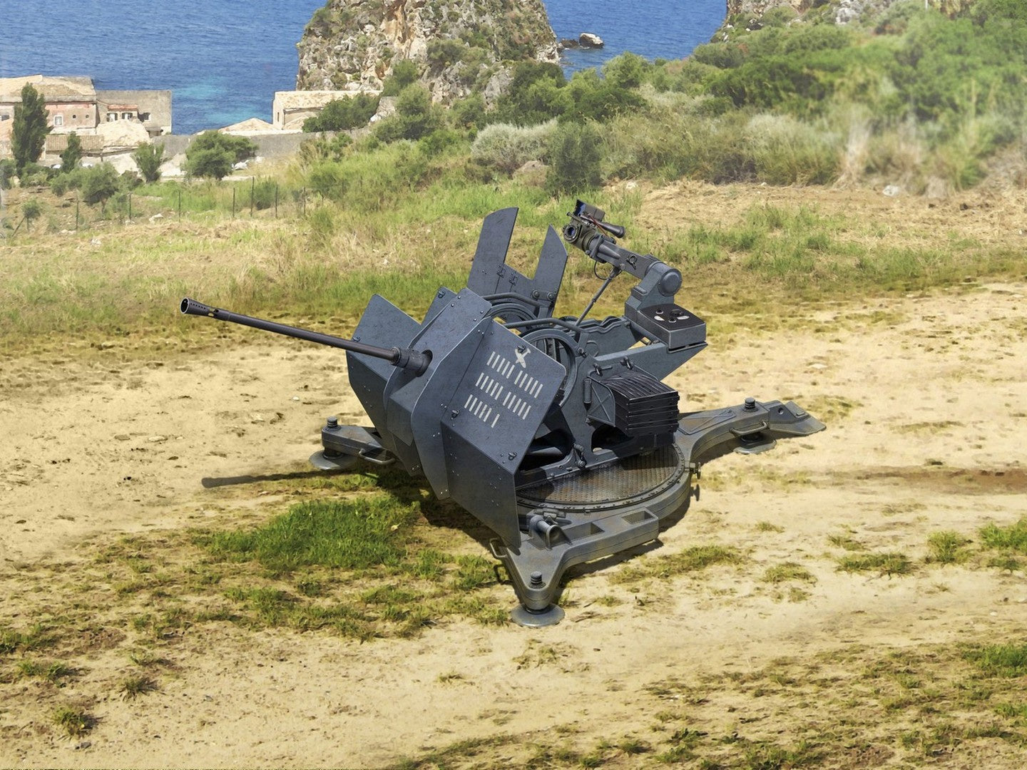 Flak 38, WWII German AA Gun ICM35717