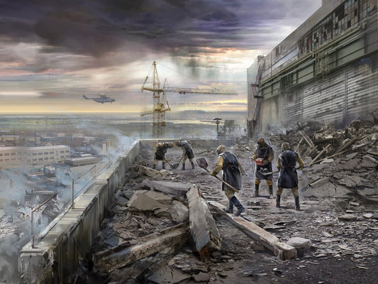 Chernobyl #3 Rubble Cleaners (5 Figures)  ICM35903