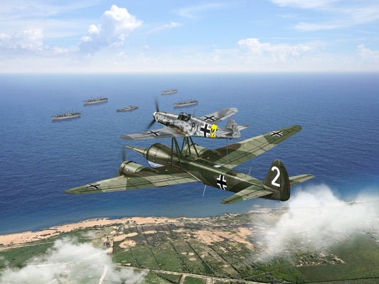 Mistel 1, WWII German Composite Aircraft ICM48100