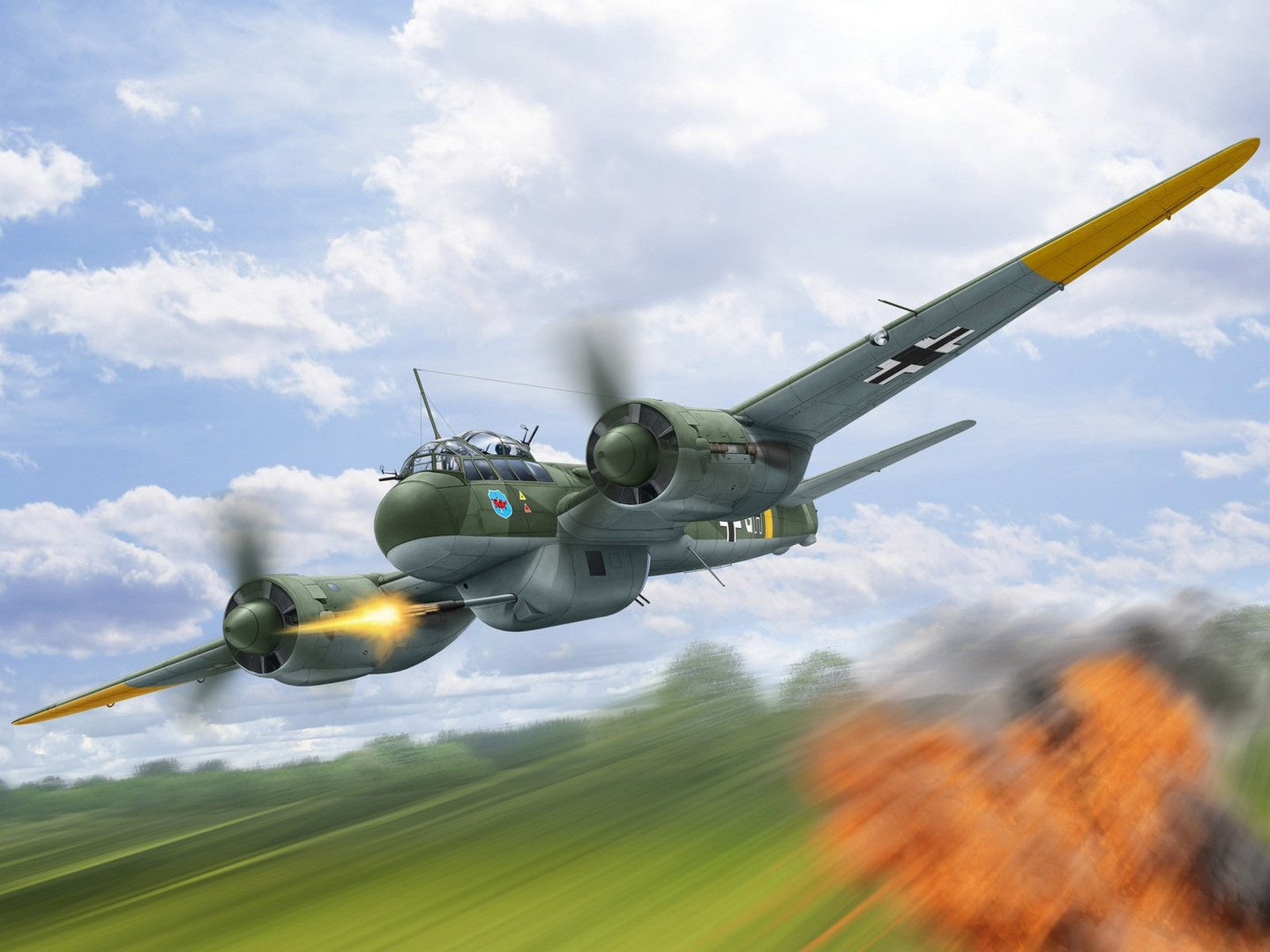 Ju 88P-1 Tank Buster Aircraft ICM48228