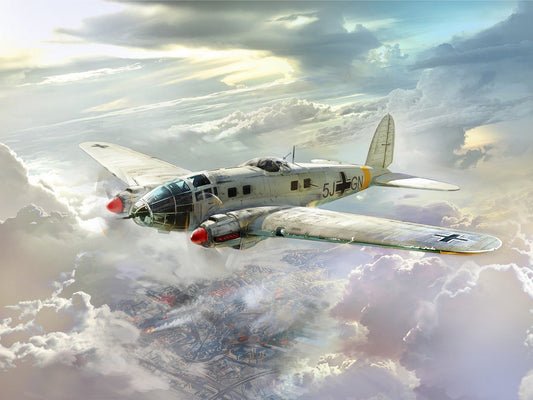 He 111H-16, WWII German Bomber ICM48263