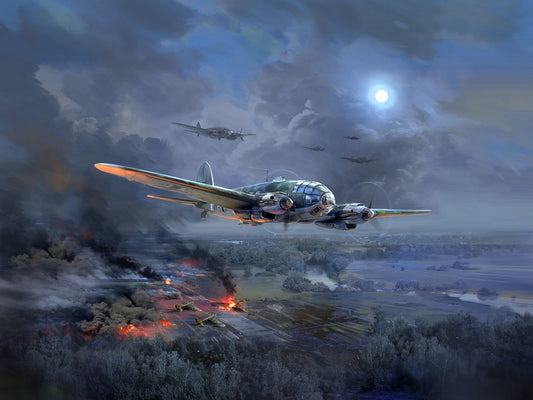 He 111H-20, WWII German Bomber ICM48264