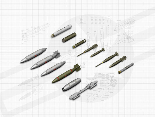 U.S. Aviation Armament (Bombs & Missiles) ICM48406