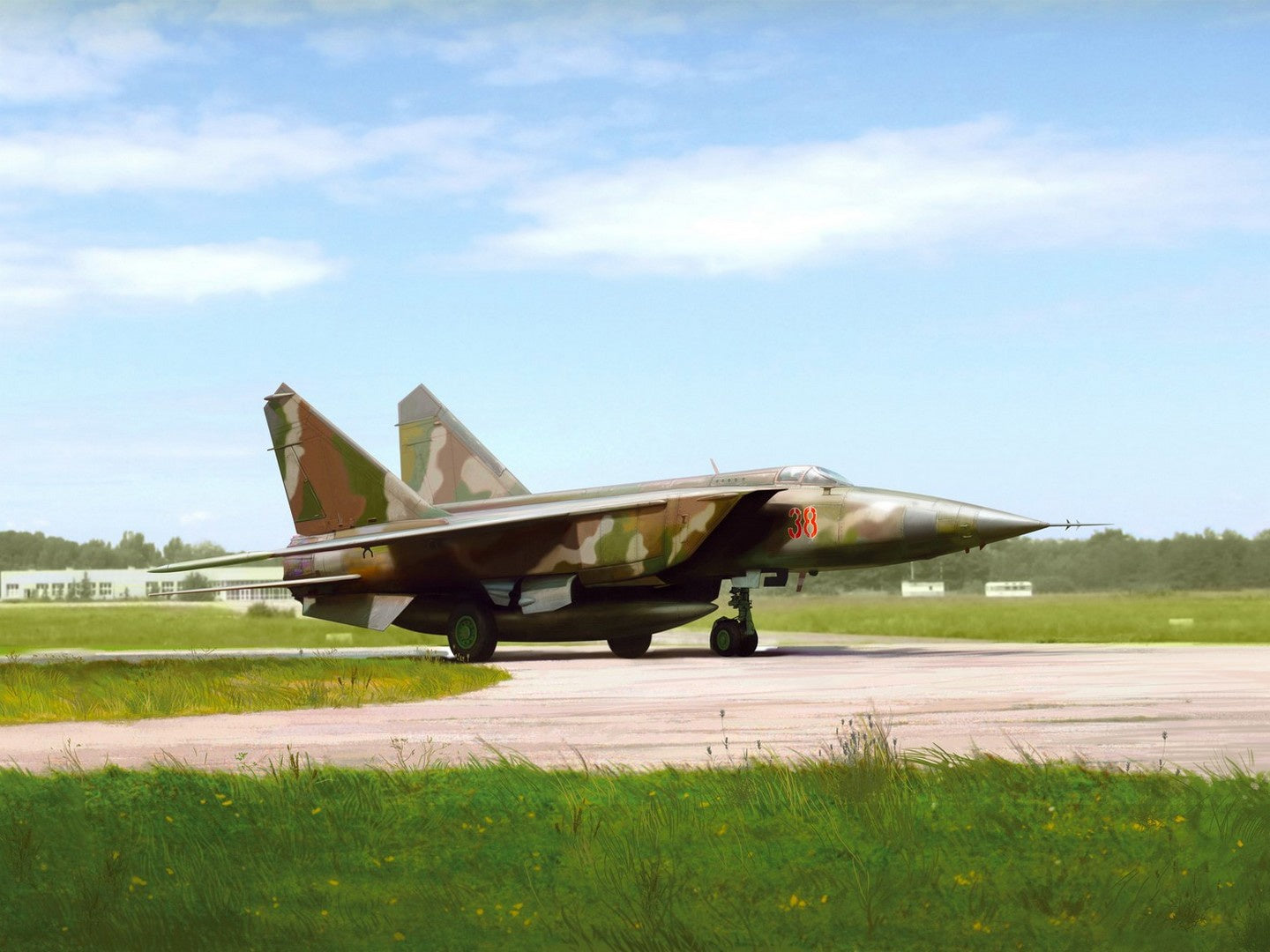MiG-25 RBF, Soviet Reconnaissance Plane ICM48904