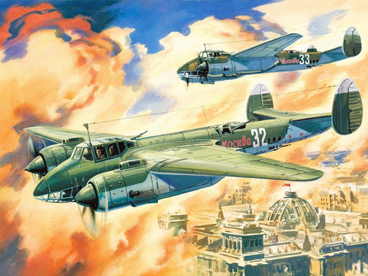 Tu-2S, WWII Soviet Bomber ICM72031