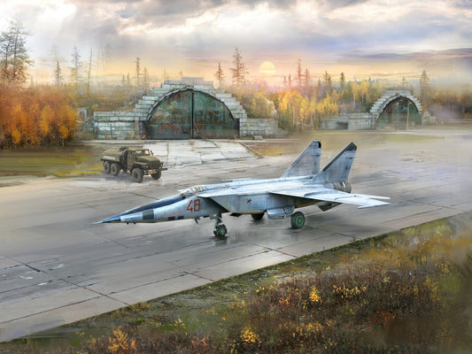 MiG-25 RBF, Soviet Reconnaissance Plane ICM72174