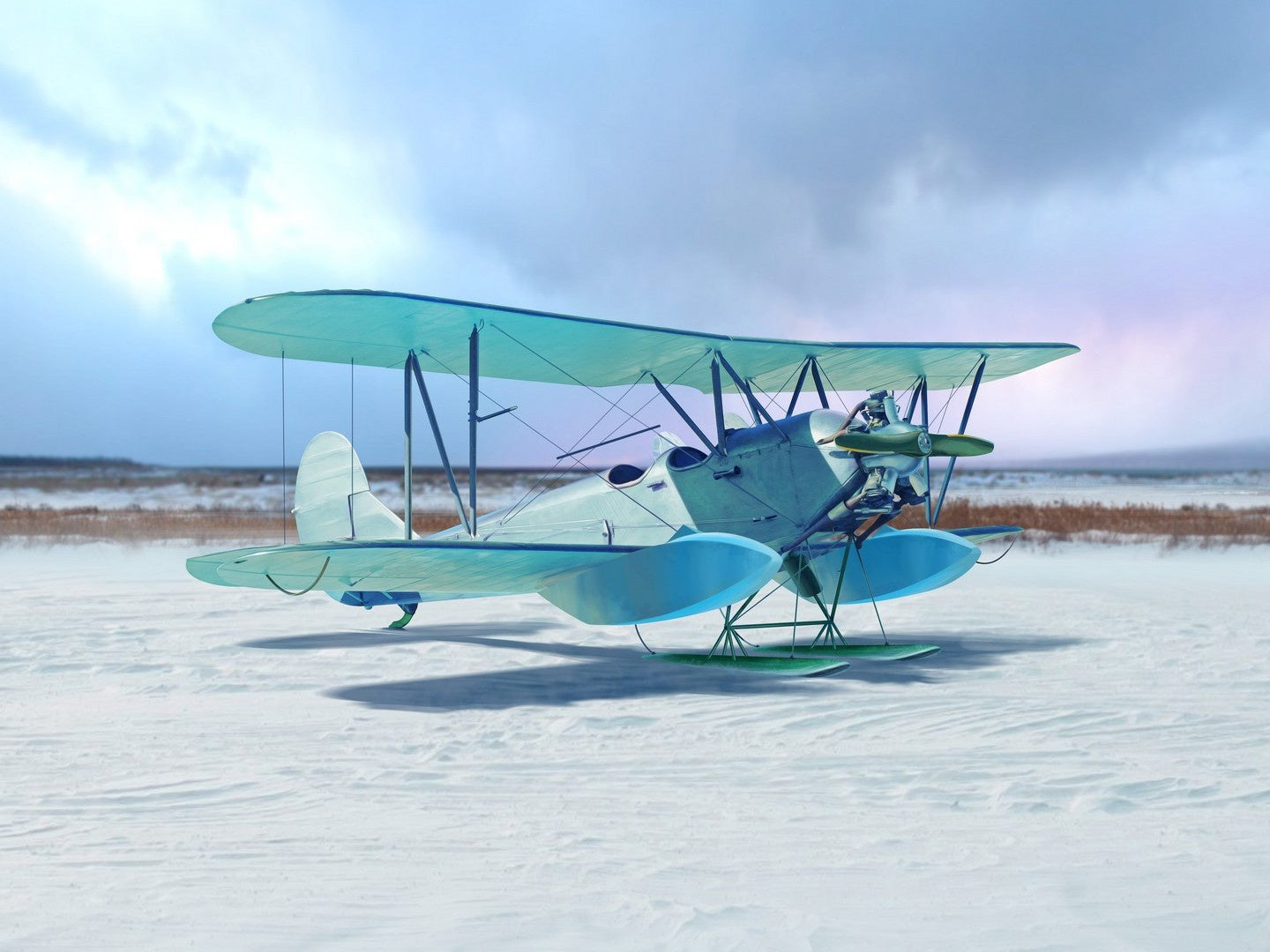 U-2/Po-2, WWII Soviet Multi-Purpose Aircraft ICM72244