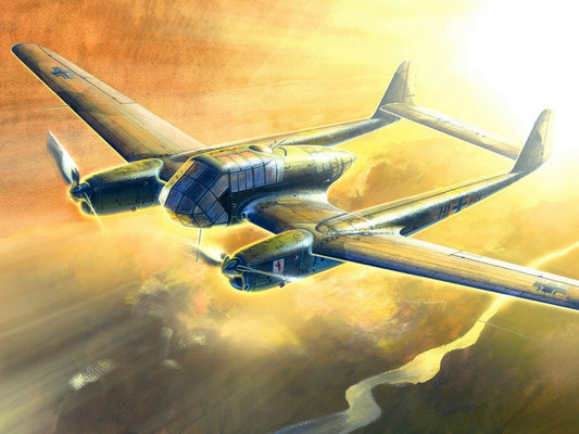 FW 189A-1, WWII German Reconnaissance Plane   ICM72291