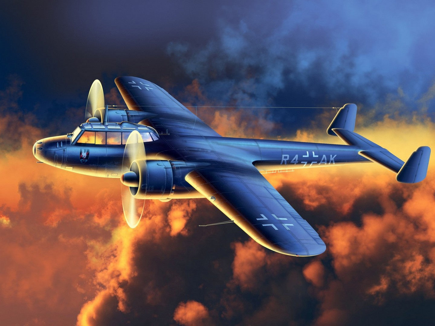 Do 17Z-10, WWII German Night Fighter Plane ICM72303