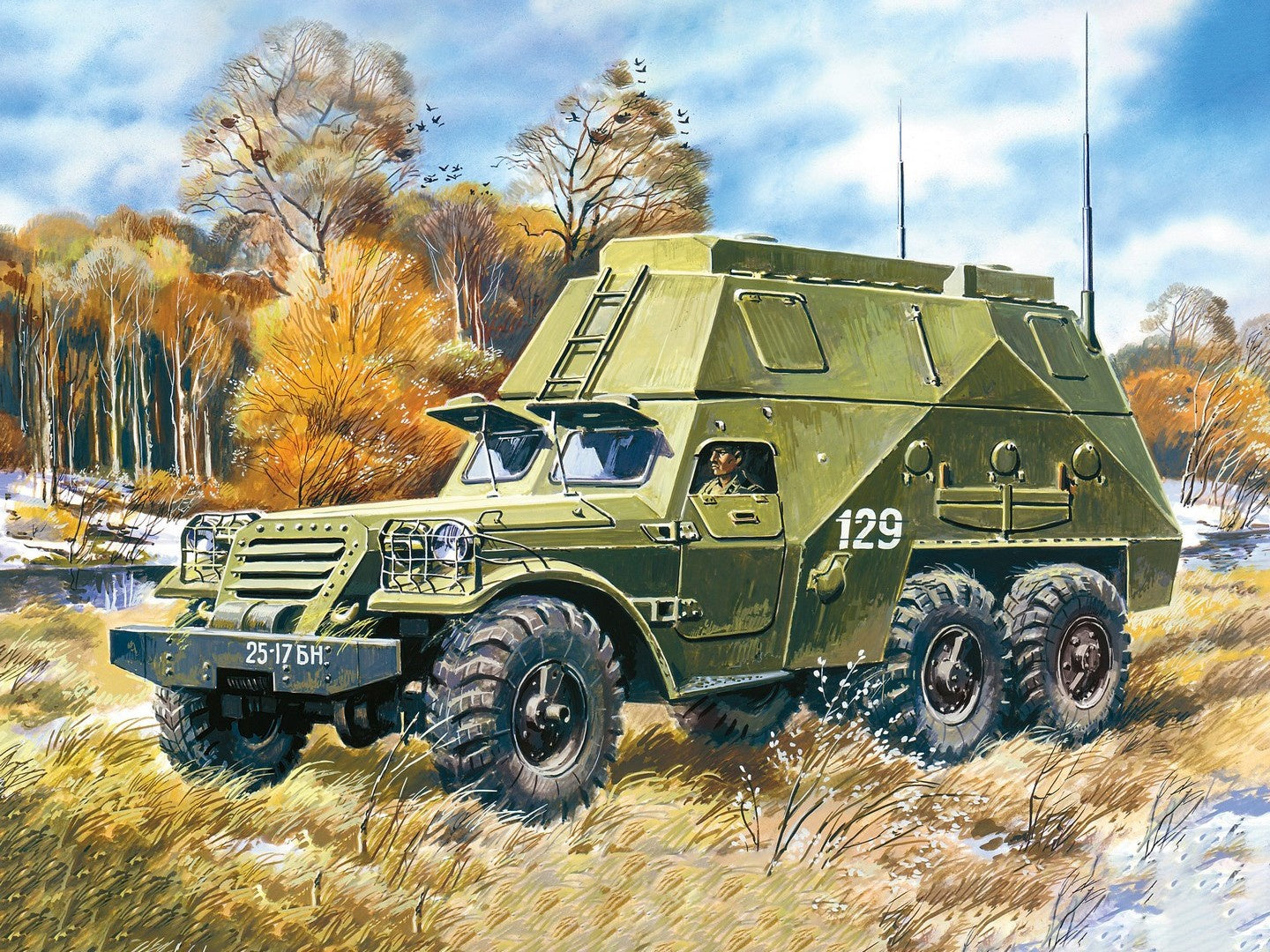 BTR-152S, Armoured Command Vehicle ICM72511