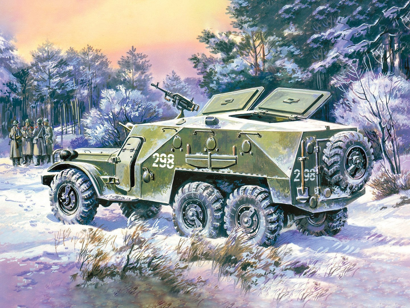 BTR-152K, Armoured Personnel Carrier ICM72521