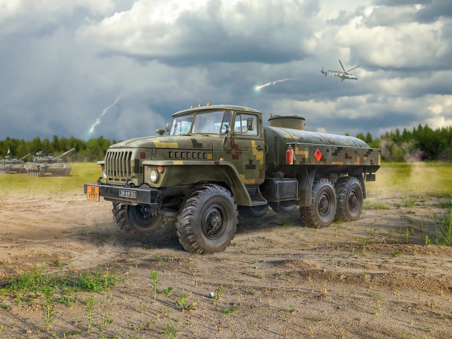 ATZ-5-43203, Fuel Bowser of the Armed Forces of Ukraine ICM72710