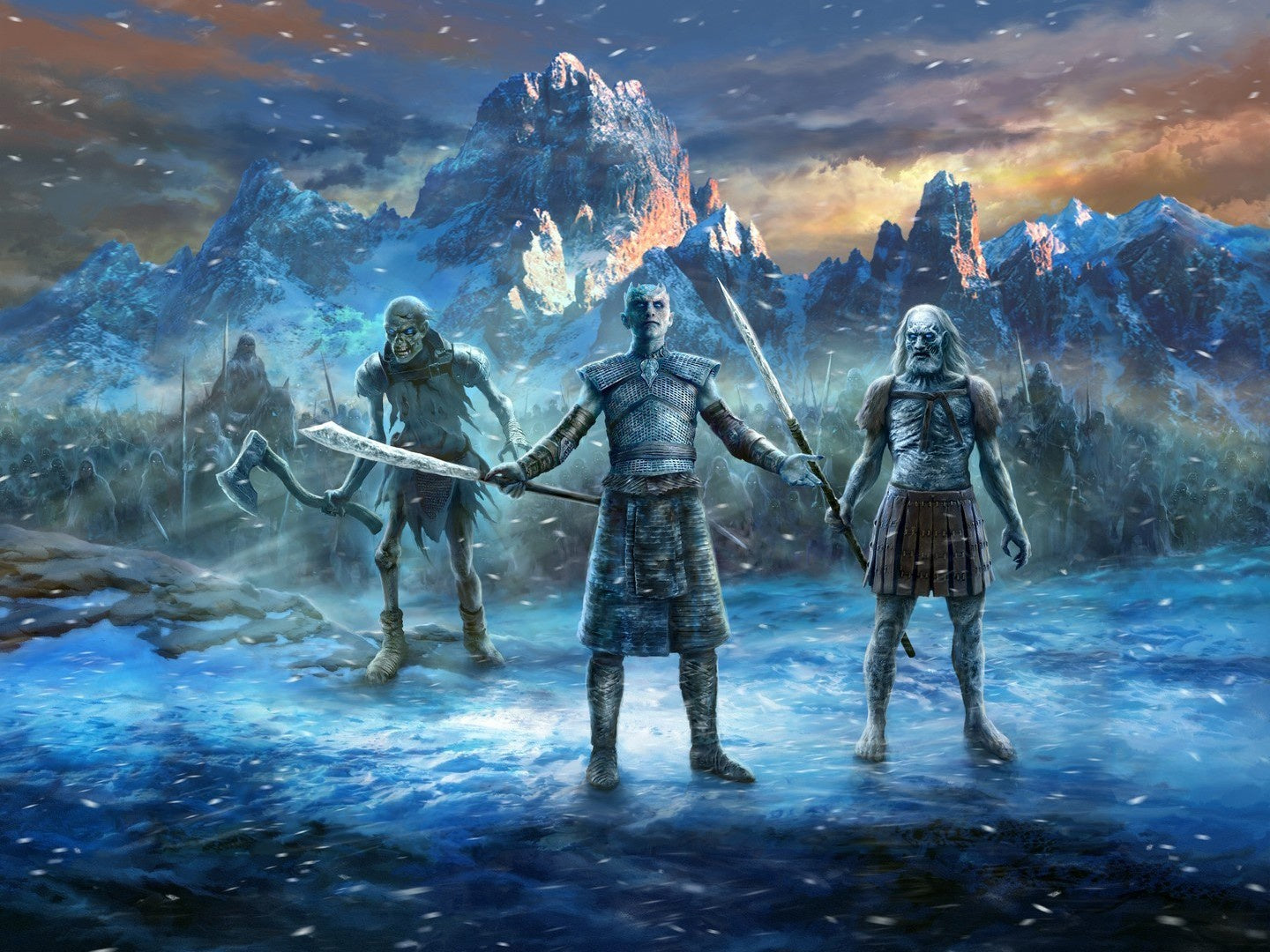 Army of Ice (Night King, Great Other & Wight Figures) ICMDS1601