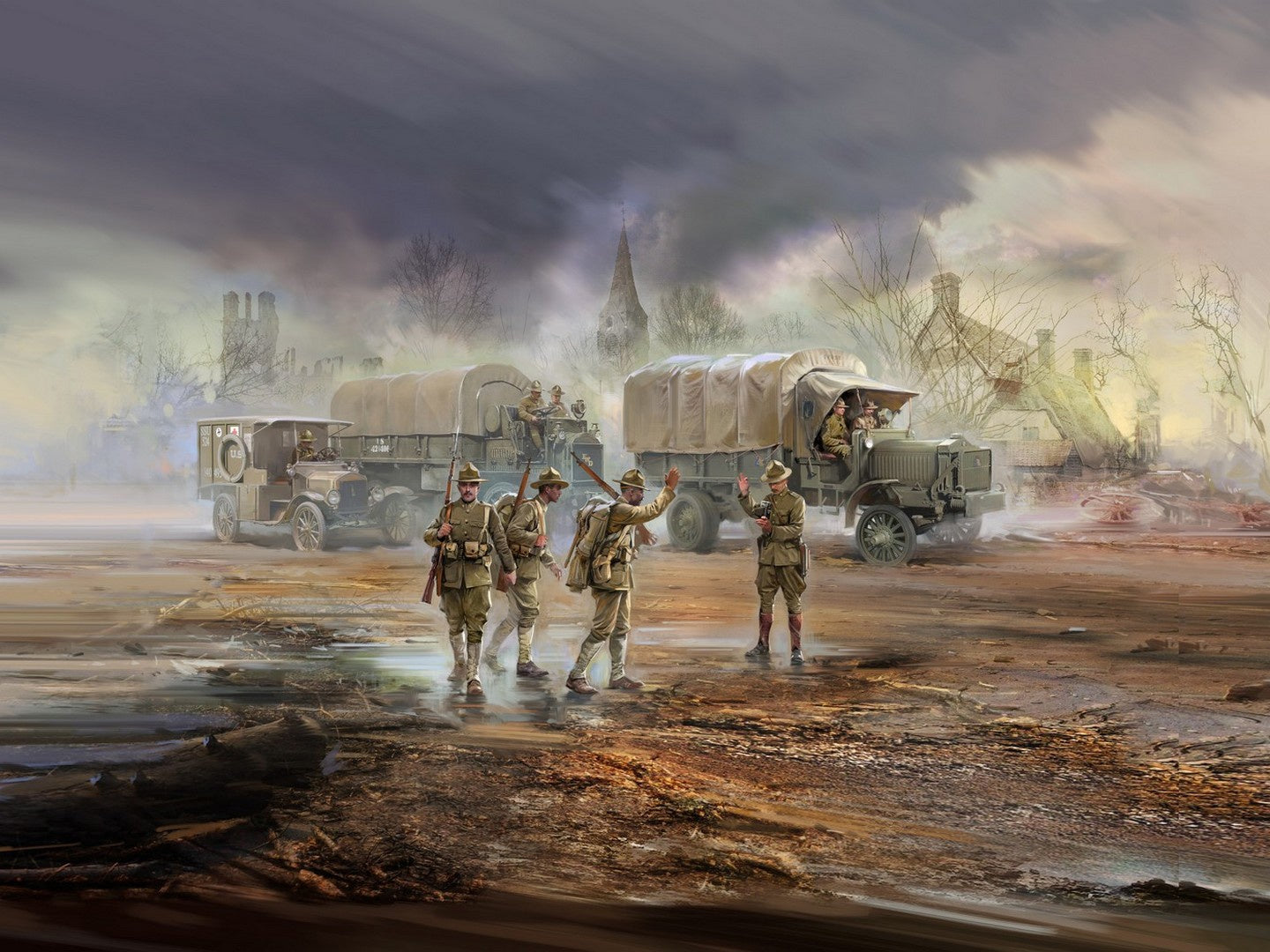 American Expeditionary Forces In Europe Set, 1918 ICMDS3518