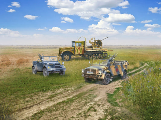 Self-Propelled AA Guns of the Wehrmacht (Set of 3) ICMDS3526