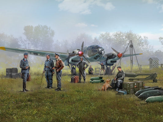 Airfield of the Luftwaffe Bomber Group (He 111H-3, Luftwaffe Ground Personnel, Airfield Equipment) ICMDS4805