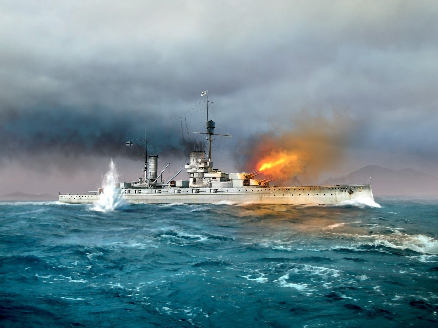 König', WWI German Battleship ICMS014