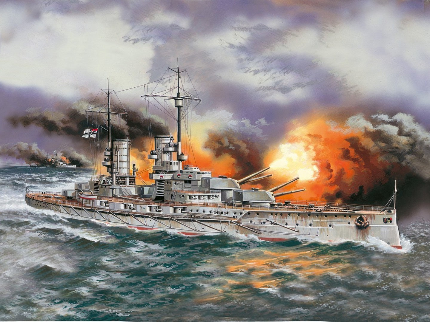 Markgraf', WWI German Battleship ICMS017