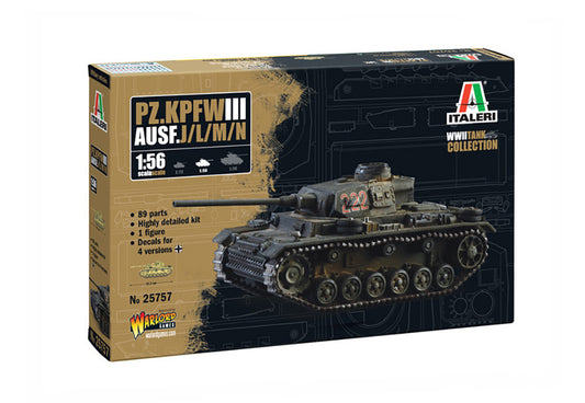 Italeri Pz. Kpfw. III Ausf. J//L/M/N W25757