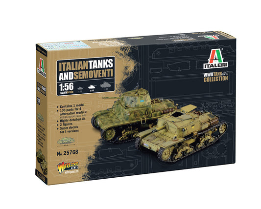 Italeri Italian tanks and semoventi W25768