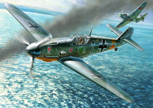 Zvezda Messerschmitt Bf-109 F4 Z4806