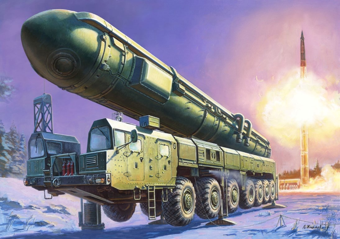 Zvezda Ballistic Missile Launcher 'Topol' Z5003