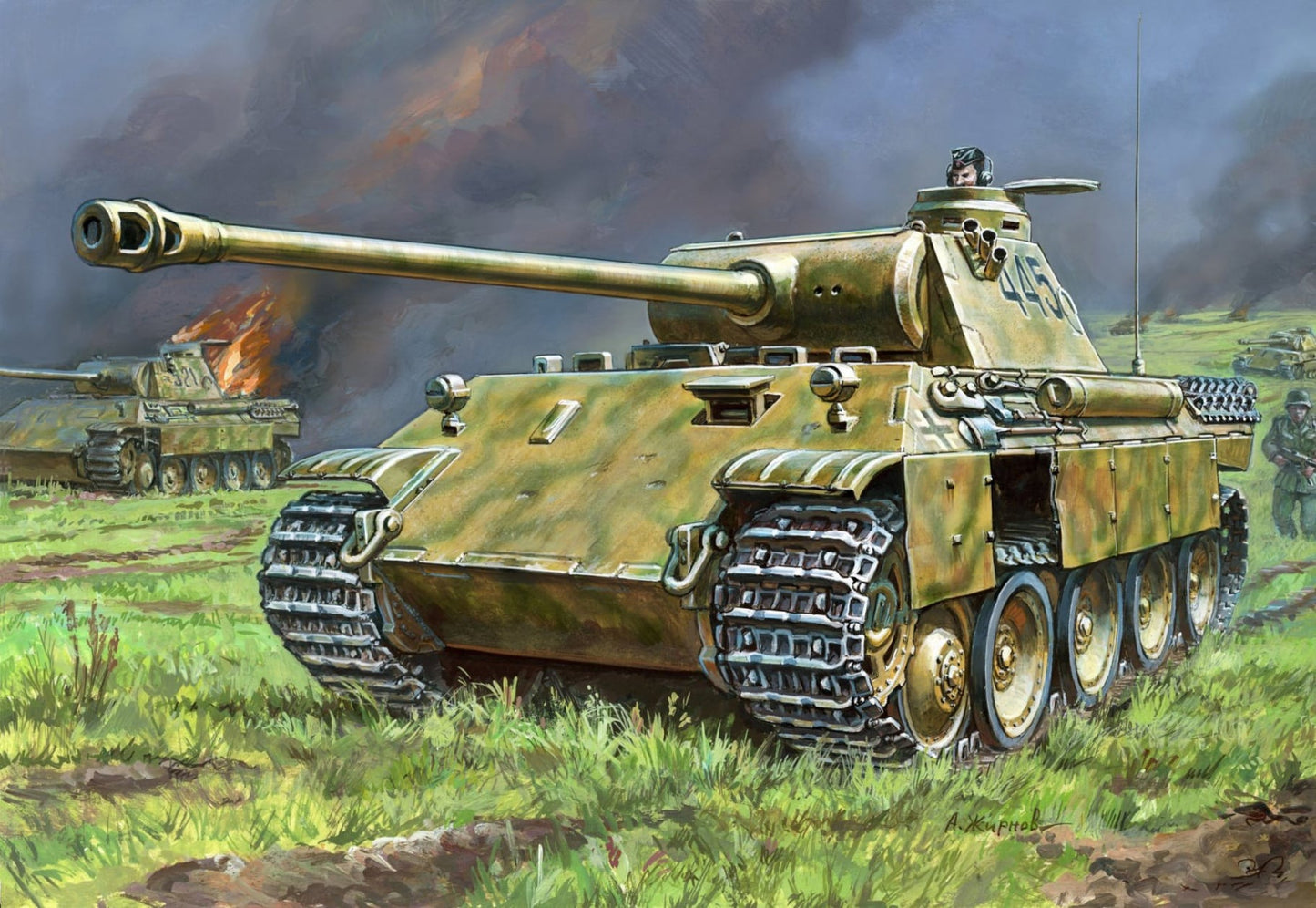 Zvezda Panzerkampfw.V.Panther Ausf D Z5010