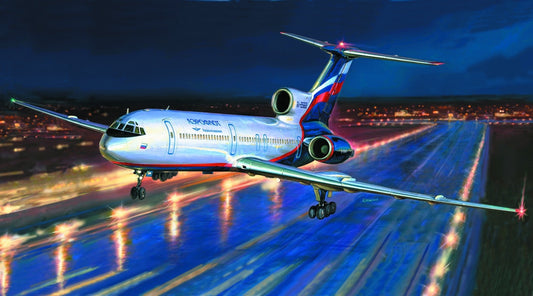 Zvezda Tu-154M Russian Airliner Z7004