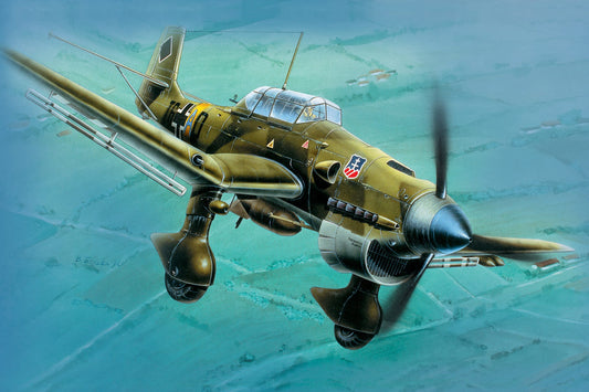 Zvezda Ju-87B2 Stuka Z7306