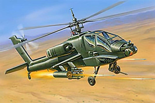Zvezda 1/144 Apache Helicopter Z7408
