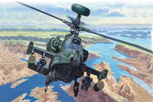 Italeri Ah-64 D Longbow Apache C 80