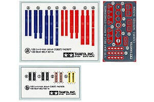 Tamiya 1/20 Seat Belt Set A 12637