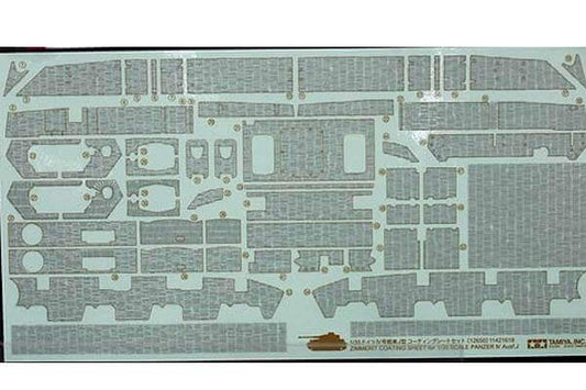 Tamiya 1/35 Panzer Iv J Zim Sheet 12650