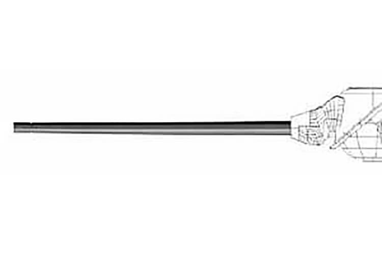 Tamiya 1/35 Lang Metal Barrel 12660