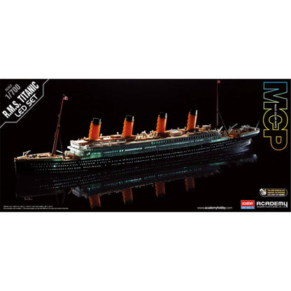 Academy 1:700 R.M.S. Titanic + LED set Plastic Model 14220