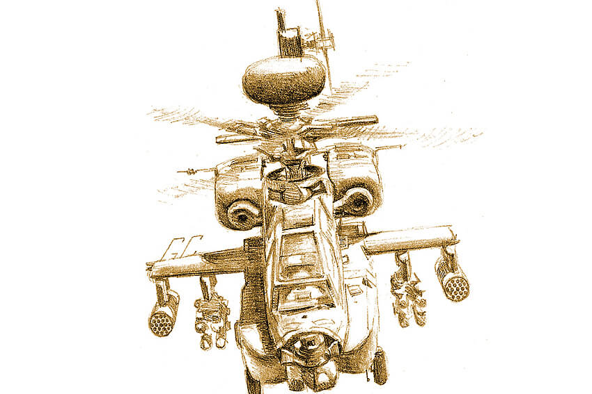 Italeri Brit Army Aircorps Ad-64D Apache C 2748