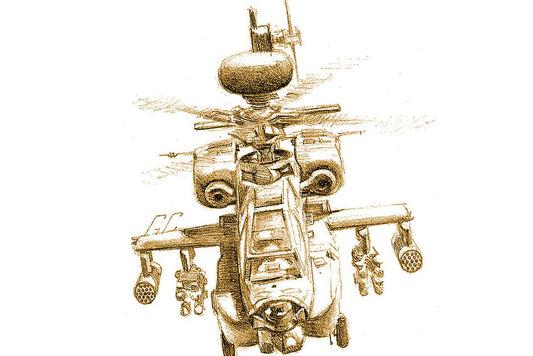 Italeri Brit Army Aircorps Ad-64D Apache C 2748