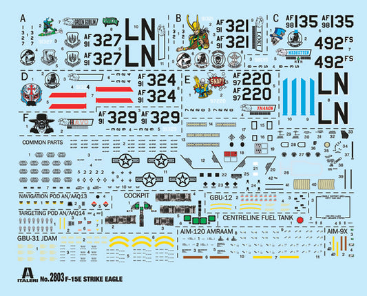 Italeri F-15E Strike Eagle 2803